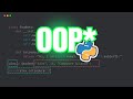 Object-oriented Programming in Python...