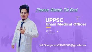 UPPSC🩺 | Unani Medical🏥 Officer || 26 Post || Best Opportunity In Unani🤗 || Watch Till End ✌🏻