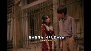 Nanna Hrudaya  Nanna Hrudaya ( Slow + Reverb ) #kannada #youtube #kannadalofi