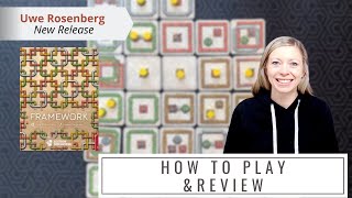 Framework | How to Play | Table Top Board Game | Family Board Game | Solo Board Game