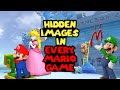 Hidden Images in Every Mario Game