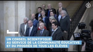 Un Conseil scientifique au service de la communauté éducative et du progrès de tous les élèves