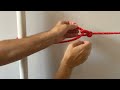 how to tension a rope easy and quick method