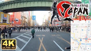 🔴東京・秋葉原の歩行者天国！お店を眺めながら歩いてみた！！ - 4K