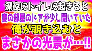 【修羅場】ある日夜中にトイレへ起きると目の前には何も着ずに寝てる嫁がいた。明らかにおかしな状況を目の当たりにした俺はある計画を立てた…