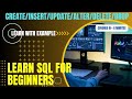 Create, Insert, Update, Alter, Delete, Drop table in sql | Sql for beginners