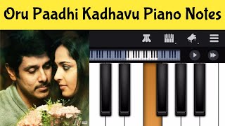 Oru Paadhi Kadhavu Piano Notes | Tamil Songs Piano