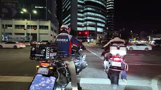 BMW Motorrad NS - Seoul Night Riding