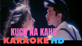 Kuch Na Kaho - Kumar Sanu - KARAOKE HD- 1942 A Love Story (1994)