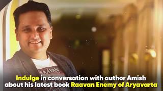 Author Amish in conversation with Indulge on his new book Raavan Enemy of Aryavarta | Interview