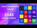 Advanced Game Development Project | 2048 Simple Game building using HTML, CSS and JavaScript
