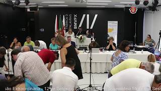 Sessão extraordinária da AMVFX (12/09/2018 - Vila Franca de Xira)
