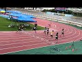 제4회 전국초중고학년별육상대회 남중2학년 100m 준결승2조 강민준 11.17