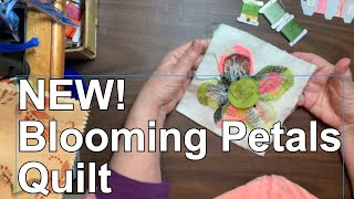 Hand Sewing a Scrappy Petal Quilt. Slow Stitching quilt project - Great Beginner Project!