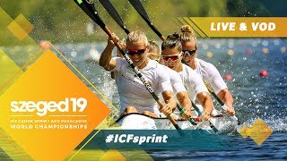 2019 ICF Canoe Sprint \u0026 Paracanoe World Championships Szeged Hungary / D2: Semis, Para, Heats