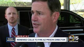 Renewed calls to fire Arizona Prison Director