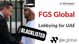 FGS Global: Lobbying for UAE #usa #eu #lobbyedit #ngo