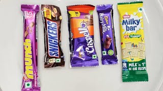 Cadbury munch vs Snickers vs crispello vs dairymilk vs milkybar | kinderjoy king