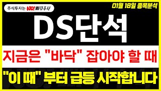 [DS단석 주가전망] 지금은 \