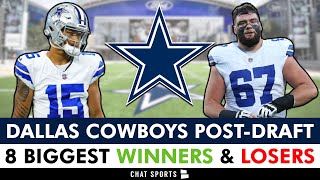 Cowboys BIGGEST Winners & Losers After The 2024 NFL Draft Ft. Jalen Tolbert, Damone Clark & The RBs