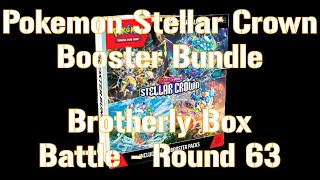 Pokémon Stella Crown Booster Bundle - Brotherly Box Battle Round 63!