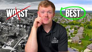 RANKING Raleigh North Carolina's Suburbs: Best, Worst & Most Surprising!