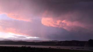 Lake Powell - Sunset after Thunderstorm