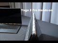 Lenovo Yoga 3 Pro Hands-on