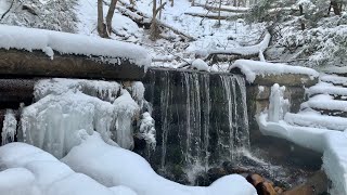 Iargo Springs In The Winter | Oscoda, Michigan