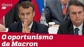 O oportunismo de Macron