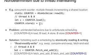 [KAIST CS492C, 2020 Fall] Nondeterminisms of shared-memory concurrency