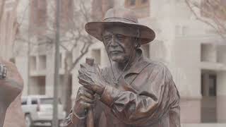 Global Art in San Antonio: The Founders Monument located in front of the Bexar County Courthouse