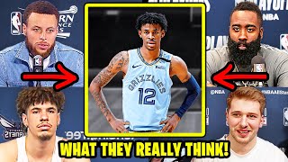 What NBA Players Really Think of Ja Morant!