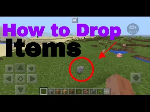 Minecraft Pocket Edition Tutorial - How To Drop Items 0.16.1 Update Minecraft Pocket Edition Tutorial - How To Drop Items 0.16.1 Update