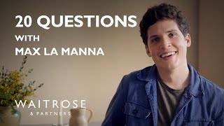 Pasta, Pasta and Pasta?! | 20 Questions With Max La Manna | Waitrose