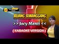 Bujang Semanggang - Jocy Menti ( Karaoke Version )