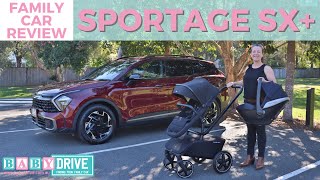 3 Child Seats Fit Comfortably! 2023 Kia Sportage BabyDrive Review