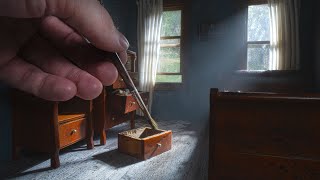 Miniature Abandoned Room in ONE DAY? | Only Materials from Hobby Store