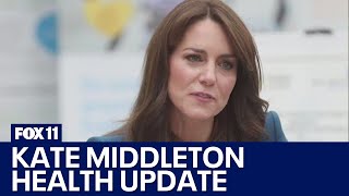 Palace shares update on Kate Middleton