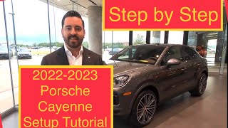 Porsche Cayenne 2022-2023 Setup Tutorial. #cayenne #porsche #setup #tutorials