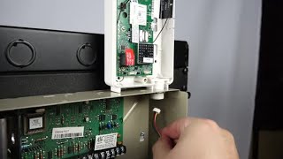 How to replace and register a cellular radio on a VISTA alarm system - Resideo