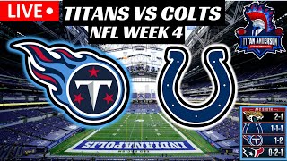 Tennessee Titans vs Indianapolis Colts LIVE Game!! #Titans #NFL #TitansVsColts #livestream #reaction