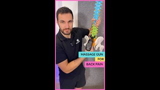 Massage Gun For Muscle Soreness #Back Pain #Shorts