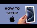 iPhone 15 Pro / Pro Max: How To Setup (Step by Step)