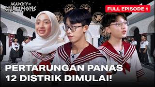 Ruangguru Academy of Champions Episode 1 | PERTARUNGAN PANAS 12 DISTRIK DIMULAI!