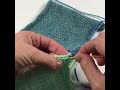 mattress stitch for side seams in knitting knit tutorial video how to seam