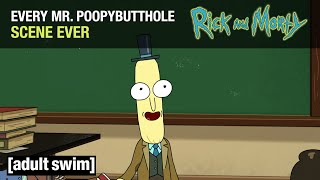 Every Mr Poopybutthole Scene Ever | Rick and Morty | Adult Swim UK 🇬🇧