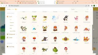 Make jumping game from kitten editor by code.game