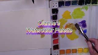 Bonus Quick Tip 1 - Dianne's Watercolor Palette