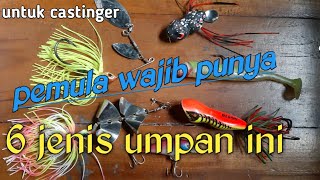 umpan casting ikan toman dan gabus paling ampuh